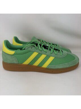 Adidas Handball Spezial Originals Shoes Green Yellow Men's Size 99
